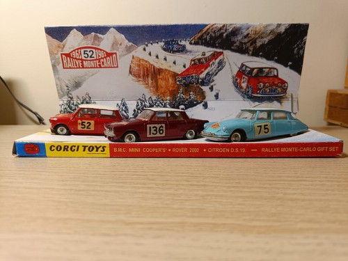 Corgi gift set monte carlo - set,