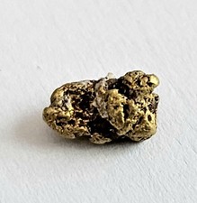 Goldnugget ca. 0,33 Gramm aus Nome Alaska - 1