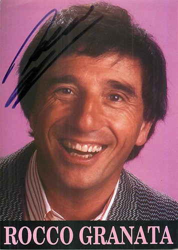 Rocco granata autogrammkarte - granata,