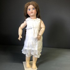 Antike französische Porzellankopfpuppe "Jules Verlingue"