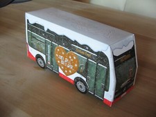 Hamburger Hochbahn - Adventskalender-Bus 2024 - OHNE SCHOKOLADE