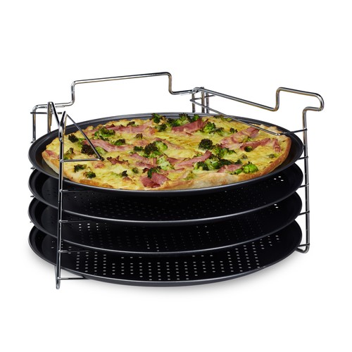 Pizzablech pizzabäcker set - pizzablech, pizzabäcker-set