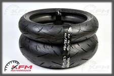 120/70 200/55 17 Motorrad Reifen Satz Dunlop Sportmax Roadsport 2 Tires set Neu