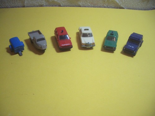 Wiking taxi polizei - 5x,