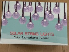Solar LED Lichterkette aussen