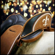 Signum Tulipa Sattel Damen Sattel Leder Braun