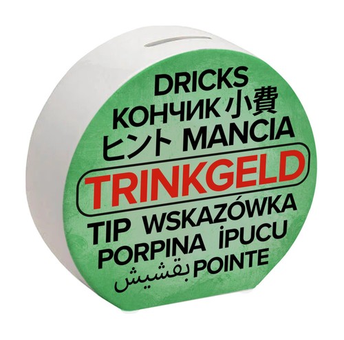 Trinkgeld verschiedenen - in,