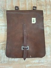 DDR Polizei Tasche MdI MfS Kartentasche Meldetasche  25x20 cm Braun B06/2
