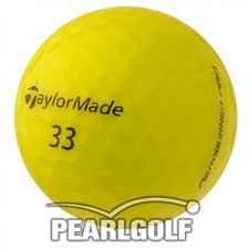 12 GELBE TAYLOR MADE AEROBURNER PRO GOLFBÄLLE AAAA-AAA LAKEBALLS TURNIERQUALITÄT