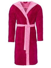 Vossen Unisex Bademantel mit Kapuze Poppy Gr. XS-XXL in Basic Farben