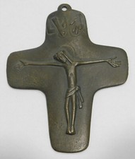 Kleines Bronze Kreuz Jesus