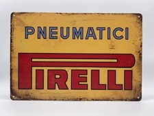 Blechschild Pirelli 20x30cm
