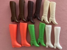 6 Paar Barbie Puppen Stiefel