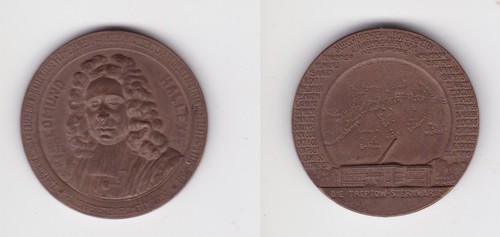 Bronze medaille edmond halley - bronze,