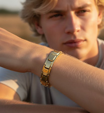 Gold Armband Geschenk edel