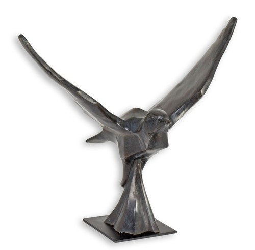 Bronzeskulptur einer