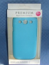 Handy Backcover Case Schale Hülle für Samsung Galaxy S3 - türkisblau - Neu&OVP !
