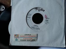 7" PROMO + STRIP FIORELLA MANNOIA L'AIUOLA MOGUL CANTON PLEASE DON'T STAY EX++