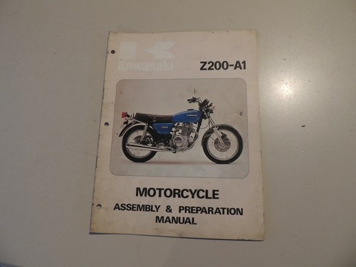 Kawasaki z200 assembly - kawasaki,