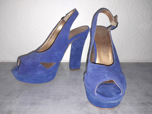 Plateau high heels pumps - heels,
