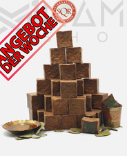 10 Stück Original Aleppo-Seife +  1 Geschenk (Holzbox)  ca, 2 Kg