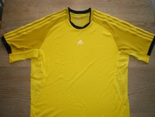 ADIDAS - T-SHIRT, Gelb, Kurzarm, |  Größe M | Tennis-Training-Lauf-Shirt. 