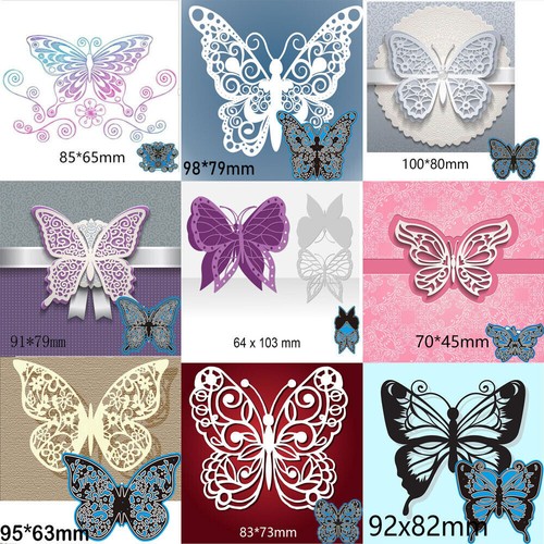 Schmetterling metall stencil - metall,