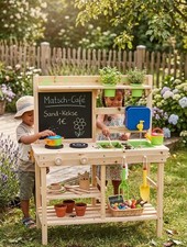 Holz Matschküche Kinder