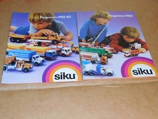 2 alte Siku Kataloge von