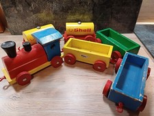 Eisenbahn, Holzeisenbahn, Holzspielzeug, HEROS