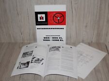 IHC Bedienungsanleitung für Traktor 956 + 956XL + 1056 + 1056 XL