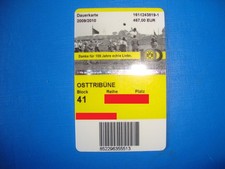 2009 Ticket Dauerkarte