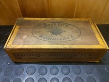 alte Kiste Cigarren Dürningers Meisterrecht 4 Dachbodenfund D.R.