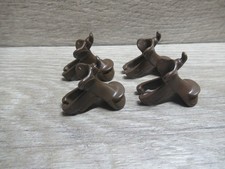 Playmobil Zubehör | 4x Sattel für Pferde