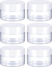 6 Stück Kunststoff-Leerdosen