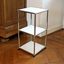 * Orig. USM Haller Regal * 70x35x35 cm * Highboard HiFi Möbel * Weiß * MwSt * 