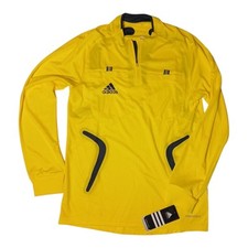 ADIDAS Schiedsrichter Trikot Gr. S  Langarm Gelb NEU & OVP 2008 619617