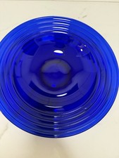 Sehr große dekorative blaue