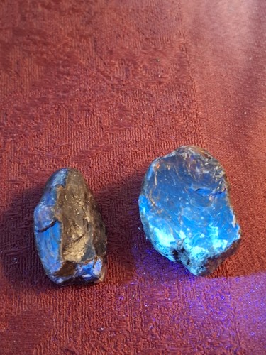 Blauer bernstein aus - blauer,