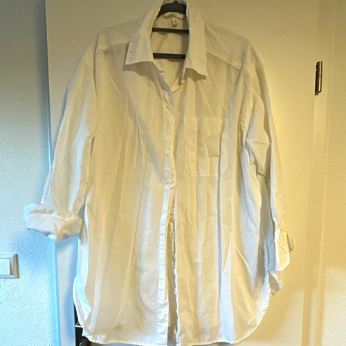 Leinenmischung damen bluse - h&m,