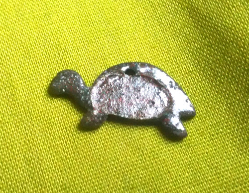 Emaille anhänger schildkröte - anhänger,