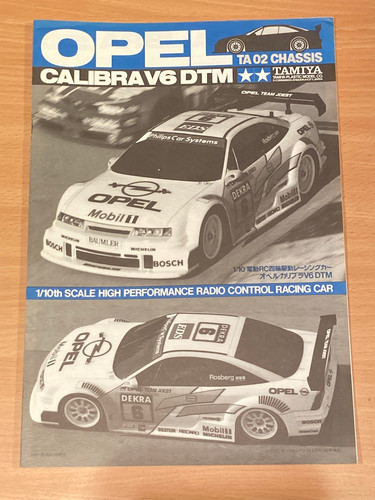 Tamiya opel calibra - tamiya, v6
