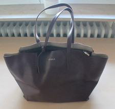 Furla Damenhandtasche, Leder, Bordeaux rot/Weinrot