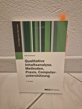 Qualitative Inhaltsanalyse. Methoden, Praxis, Computerunterstützung (Grundlagent