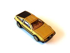 ✅  Hot Wheels '81 DeLorean DMC-12 Satin Gold von 2010 ohne OVP * unbespielt