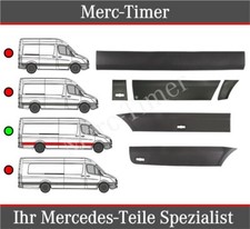 Mercedes Sprinter W906 Lang 2006-2018 Seitenleisten 6x Satz Schutzleisten Rechts