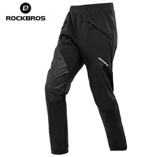 ROCKBROS Winter Hose Herren Radhose Winddicht Thermo Fahrradhose Outdoor Hosen