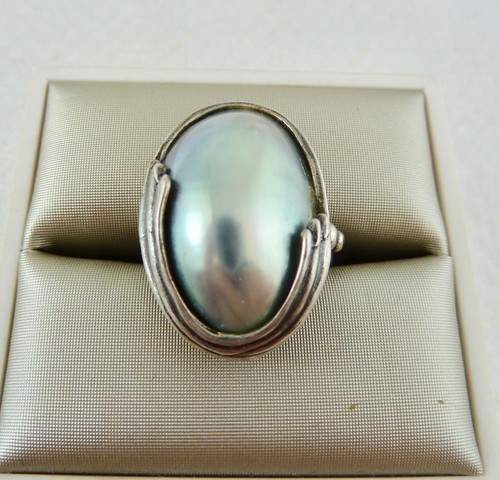 Ring silber 925 mit - 925, mabeperle
