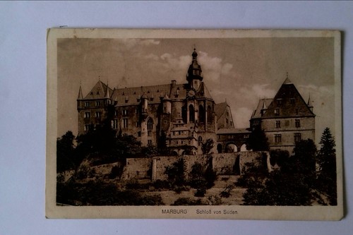 Feldpost marburg 1914 - ak,