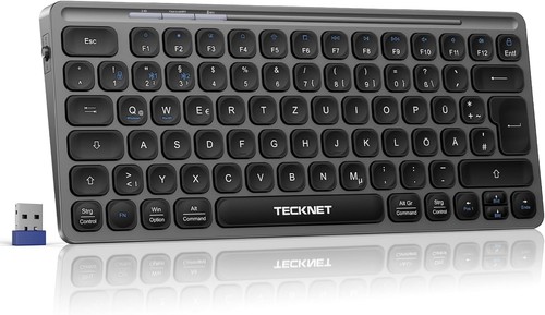 Tecknet tastatur kabellos - tecknet,